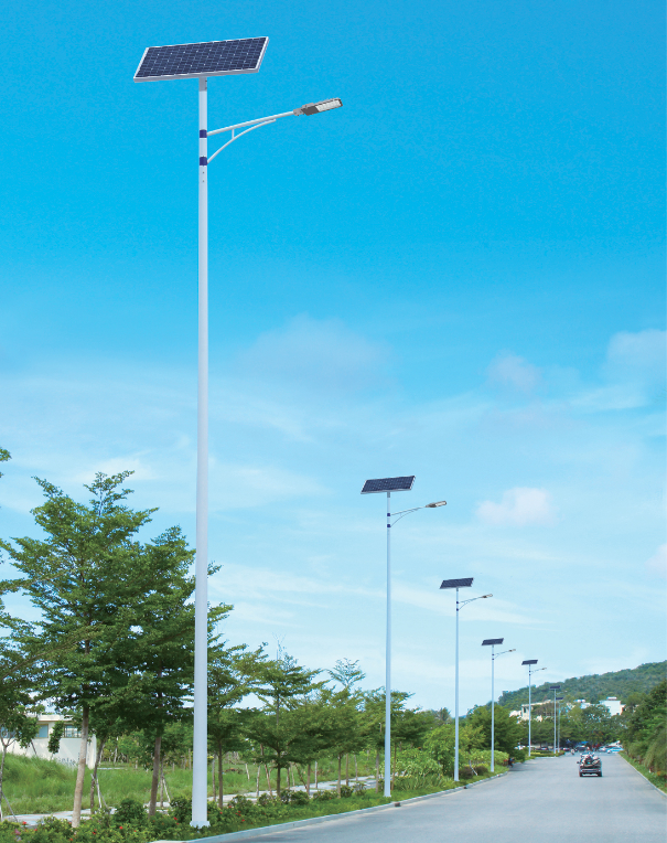 城鎮(zhèn)太陽(yáng)能路燈